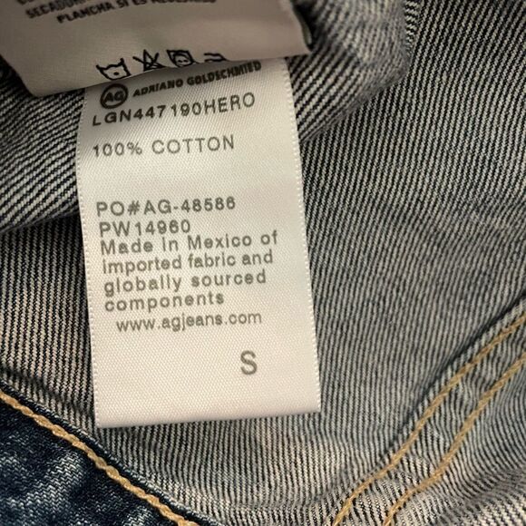 AG Adriano Goldschmied Robyn Jacket Jean / Denim Jacket Size Small - Picture 10 of 11